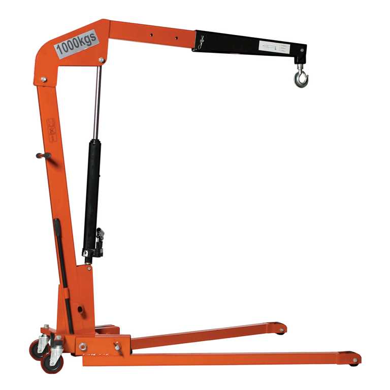 Manual Folding Workshop Crane