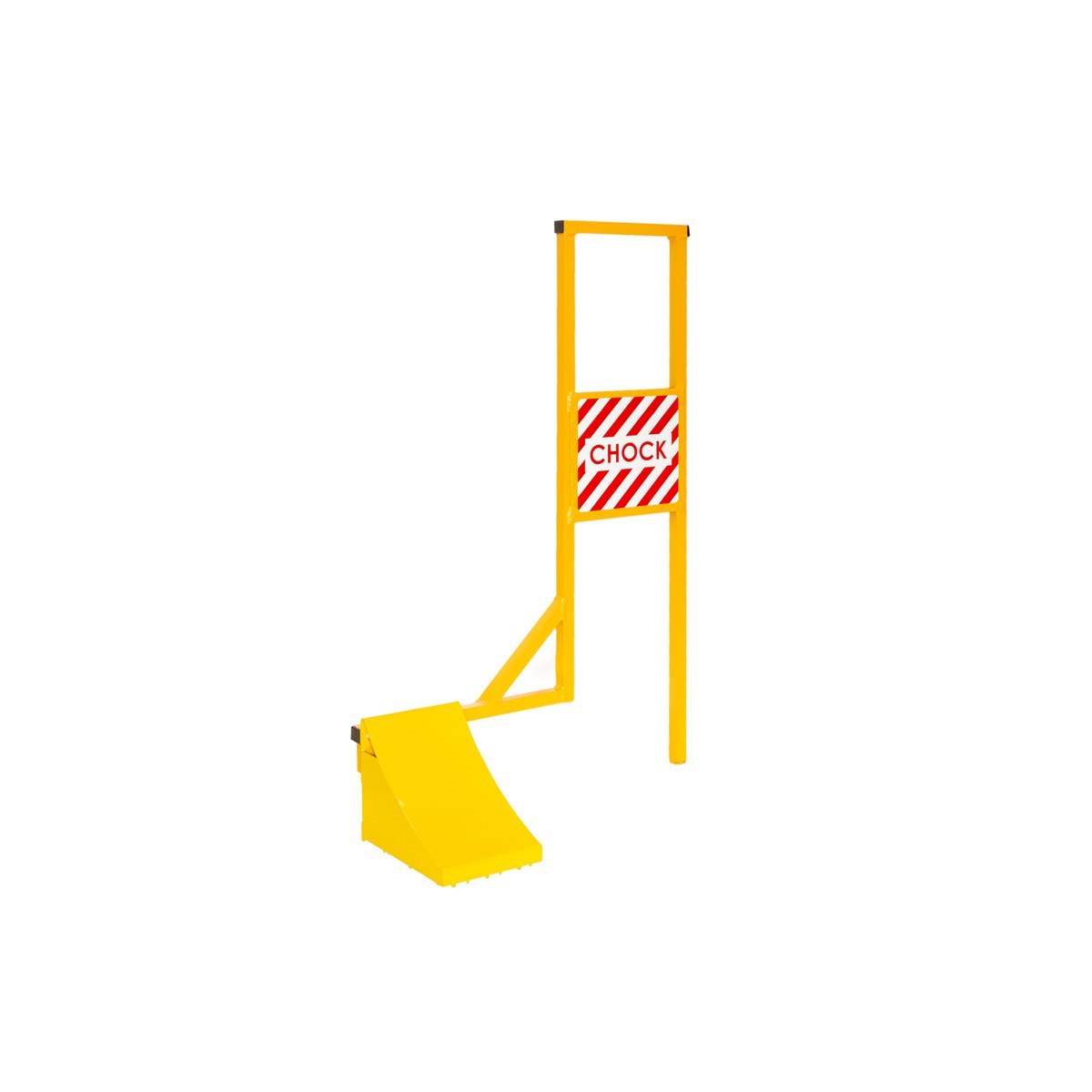 STEEL WHEEL CHOCK WITH HANDLE Briggs Equipment UK Ltd